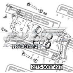 Pistão de suporte do freio dianteiro 581123E000 Hyundai/Kia