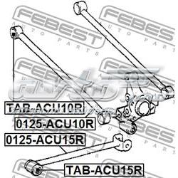 Compre TABACU10R Febest Bloco silencioso da barra Panhard (de suspensão traseira)