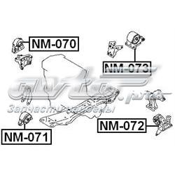 Compre NM070 Febest Coxim (suporte) direito de motor