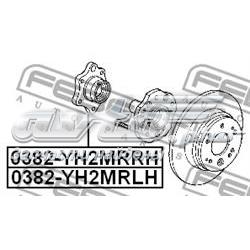 Rolamento de cubo traseiro 0382YH2MRRH Febest