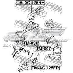 Compre TMACU25FR Febest Coxim (suporte) dianteiro de motor