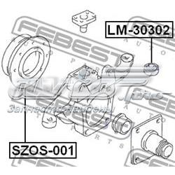 Rolamento do pino de apoio dianteiro LM30302 Febest