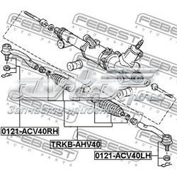 Compre 4553530030 Toyota Bota de proteção do mecanismo de direção (de cremalheira)