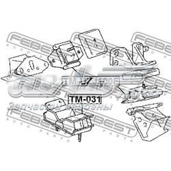 Compre TMUZJ100F Febest Coxim (suporte) esquerdo/direito de motor