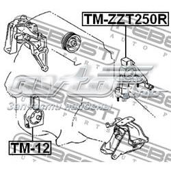 Compre TMZZT250R Febest Coxim (suporte) traseiro de motor