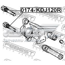 Compre 0174KDJ120R Febest Guia de suporte traseiro