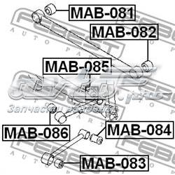 Bloco silencioso do braço oscilante superior traseiro longitudinal RU5103 Japan Parts