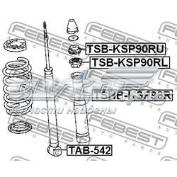 Compre TSBKSP90RU Febest Suporte de amortecedor traseiro