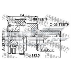 Junta homocinética externa traseira AND 41498197 preço, a partir de 67,85 USD