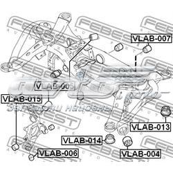 Compre VLAB014 Febest Bloco silencioso de viga traseira (de plataforma veicular)