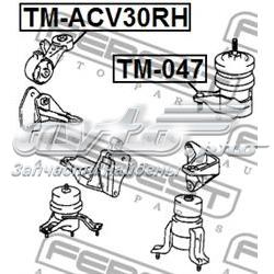 Coxim (suporte) direito superior de motor 123630A110 Toyota