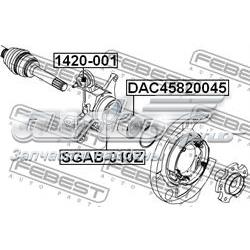 Compre DAC45820045 Febest Rolamento de cubo traseiro