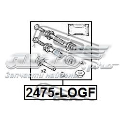 Kit de reparação de suporte do freio dianteiro 2475LOGF Febest