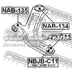 Compre 0220C11 Febest Suporte de esfera inferior