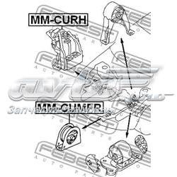 Coxim (suporte) dianteiro de motor 57242 Metalcaucho