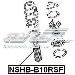 Pára-choque (grade de proteção) de amortecedor dianteiro Febest NSHBB10RSF