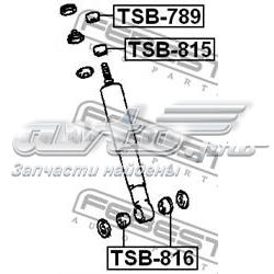 Compre TSB815 Febest Bucha da haste de amortecedor traseiro