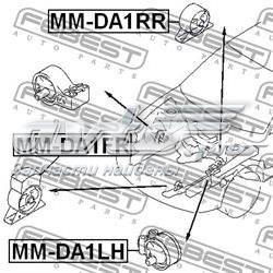 Coxim (suporte) traseiro de motor Mitsubishi MR102114 preço, a partir de 24,09 USD