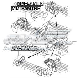 Coxim (suporte) traseiro de motor Mitsubishi MR198551 preço, a partir de 35,73 USD