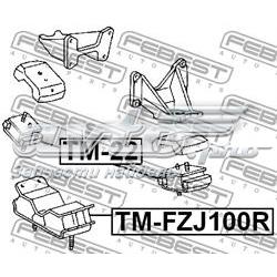 Compre Coxim de transmissão (suporte da caixa de mudança) Toyota Land Cruiser 