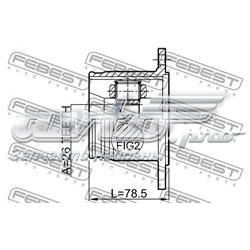 Compre 0711JBR Febest Junta homocinética interna traseira