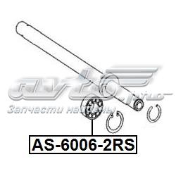 Compre AS60062RS Febest Rolamento suspenso do semieixo dianteiro
