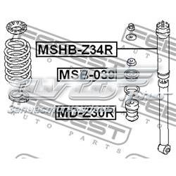 Compre MR594134 Mitsubishi Bota de proteção de amortecedor traseiro