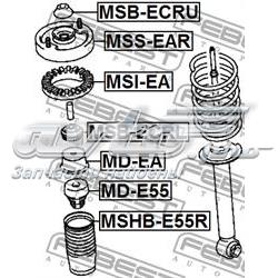 Compre MB910184 Mitsubishi Espaçador (anel de borracha) da mola traseira superior