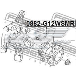 28473FG010 Subaru Cubo traseiro