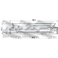 Bucim de cubo dianteiro Suzuki 4343060810 preço, a partir de 8,96 USD