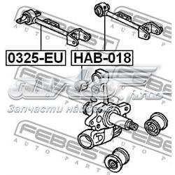 Braço oscilante superior esquerdo/direito de suspensão traseira Honda 52390S5AA30