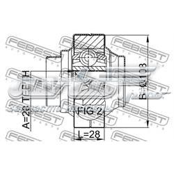 Junta homocinética interna traseira GSP 603027