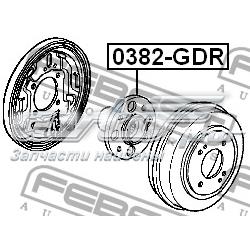 Cubo traseiro 0382GDR Febest