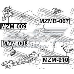 Compre MZMB007 Febest Coxim (suporte) traseiro de motor
