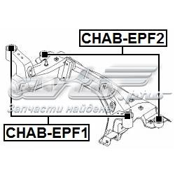Compre CHABEPF1 Febest Bloco silencioso (coxim) de viga dianteira (de plataforma veicular)
