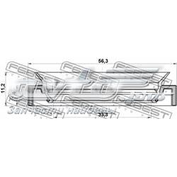 Bucim do semieixo do eixo dianteiro Mazda 626 3 GD