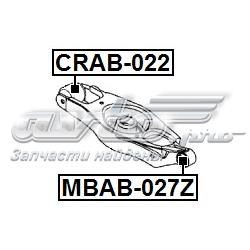 Compre CRAB022 Febest Bloco silencioso do braço oscilante inferior traseiro