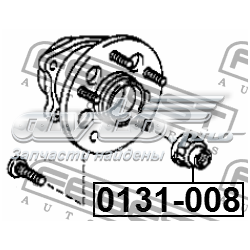 90177W0003 Toyota Porca de cubo dianteiro