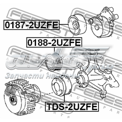 Rolo parasita da correia de transmissão Chrysler 5281007 preço, a partir de 19,71 USD