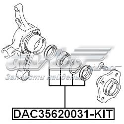 Compre DAC35620031KIT Febest Rolamento de cubo traseiro