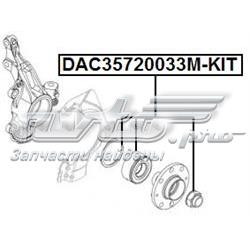 Compre DAC35720033MKIT Febest Rolamento de cubo dianteiro
