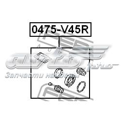0475V45R Febest Kit de reparação de suporte do freio traseiro