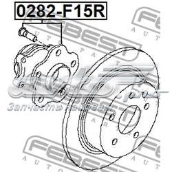 Compre 0282F15R Febest Cubo traseiro