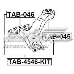 Compre TAB4546KIT Febest Bloco silencioso dianteiro do braço oscilante inferior