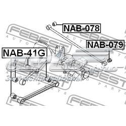 Compre 550450F000 Nissan/Infiniti Bloco silencioso de braço oscilante traseiro longitudinal
