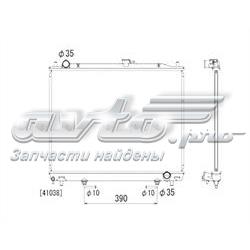 Radiador de esfriamento de motor FPS FP48A136 preço, a partir de 114,26 USD