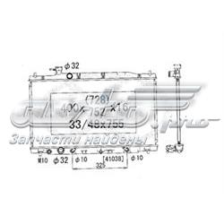 PL082015 Koyorad Radiador de esfriamento de motor