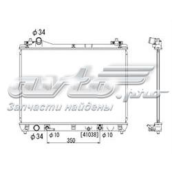 Compre 1770065J10000 Suzuki Radiador de esfriamento de motor