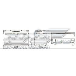 Bateria recarregável (PILHA) 1552705 Ford