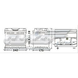 Compre CB621 Exide Bateria recarregável (PILHA)